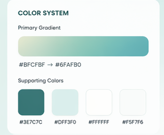 Color System design frame